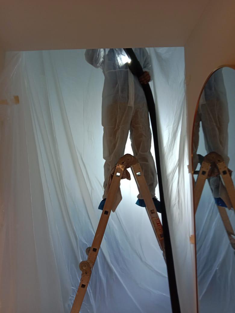 FCU Duct Cleaning using Specialized Machinery