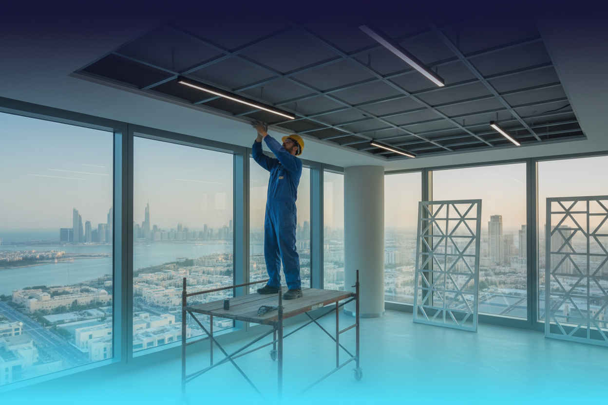 False Ceiling and Light Partitions Installation Service