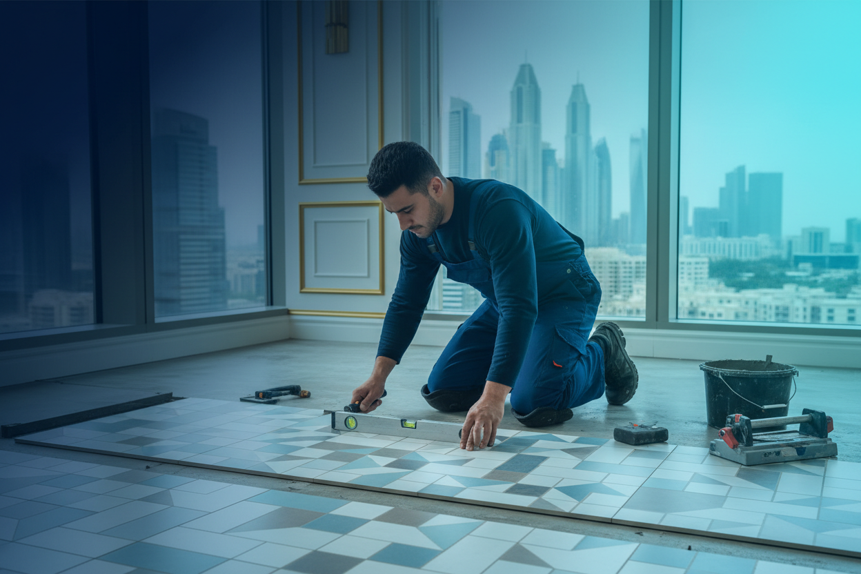 Floor and Wall Tiling Works Service
